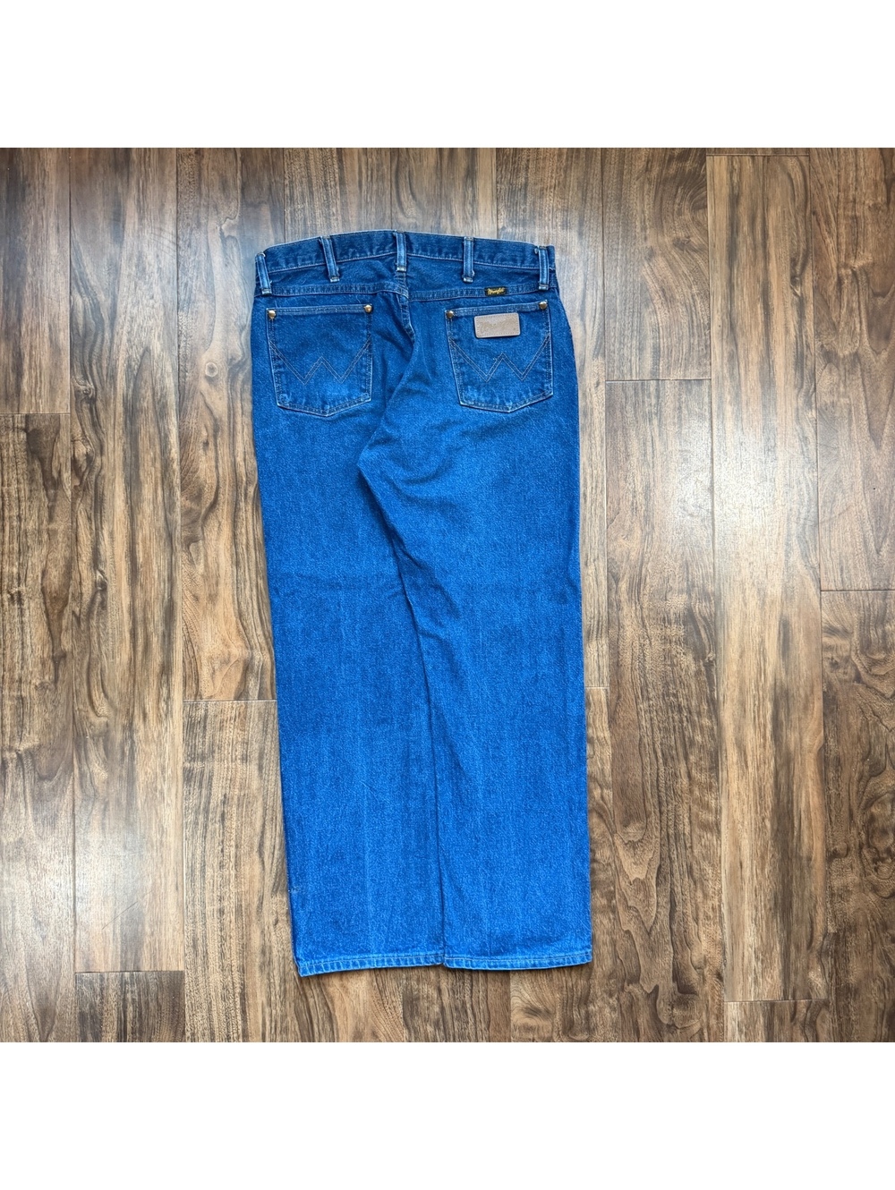 Vintage 80s Wrangler 13MWZ Cowboy Cut Heavyweight Jeans Made In USA 34x30 Denim